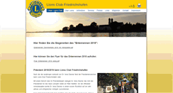 Desktop Screenshot of lions-fn.de